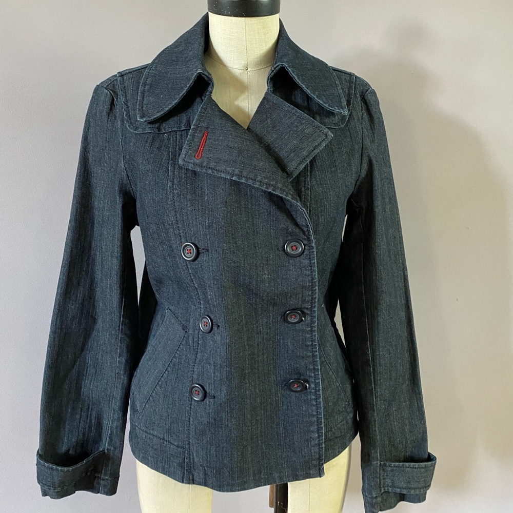 Ann Taylor Loft denim jacket size Small